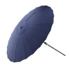 Store Palmetto Parasol Met Kantelfunctie Blauw. Parasol