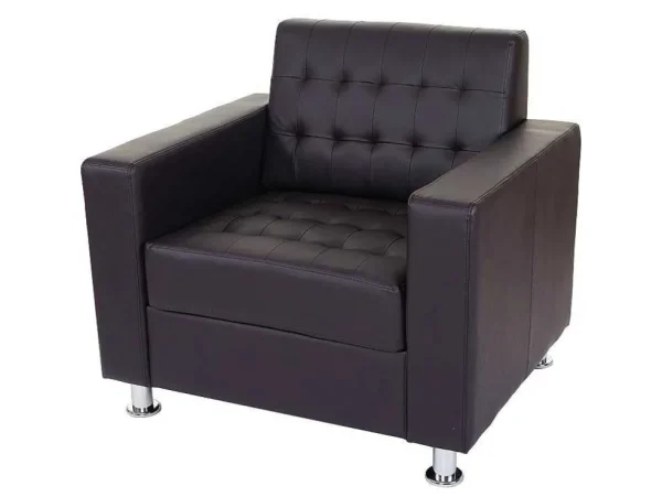 Best Pori Fauteuil, Koffie Fauteuil Met Holle Rugleuning