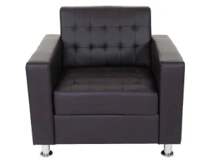 Best Pori Fauteuil, Koffie Fauteuil Met Holle Rugleuning