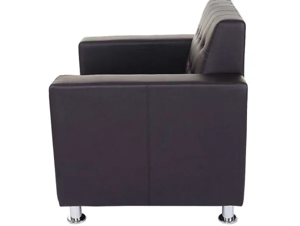 Best Pori Fauteuil, Koffie Fauteuil Met Holle Rugleuning