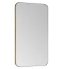 Cheap Rechthoekige Badkamerspiegel Met Gouden Contour - 50 X 80 Cm - Demetria Accessoires & Spiegels