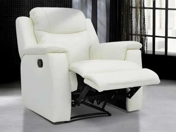 Sale Relaxfauteuil Evasion Van Leer - Ivoorwit Relaxfauteuil