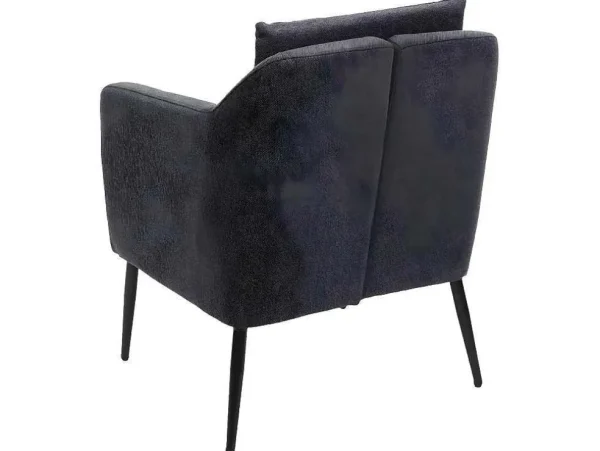 Best Sale Relaxfauteuil Mcw-H93A, Stof/Textiel Donkergrijs Fauteuil Met Holle Rugleuning