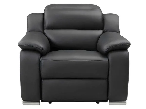 Best Sale Relaxfauteuil Van Leer Arena Ii - Zwart - Elektrisch Relaxfauteuil