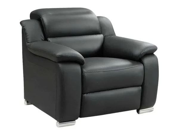 Best Sale Relaxfauteuil Van Leer Arena Ii - Zwart - Elektrisch Relaxfauteuil