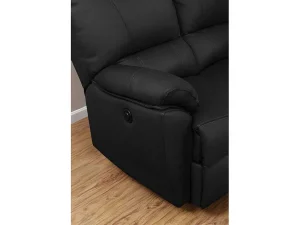 Fashion Relaxfauteuil Van Leer Marcis - Zwart - Elektrisch Relaxfauteuil