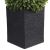 Best Ronde Kunstbuxus Met Pot - H66 X D40 Cm - Groen - Diava Kunstplant