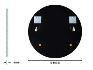 Shop Ronde Sierlijke Wandspiegel Voor Woonkamer O60 Spiegel