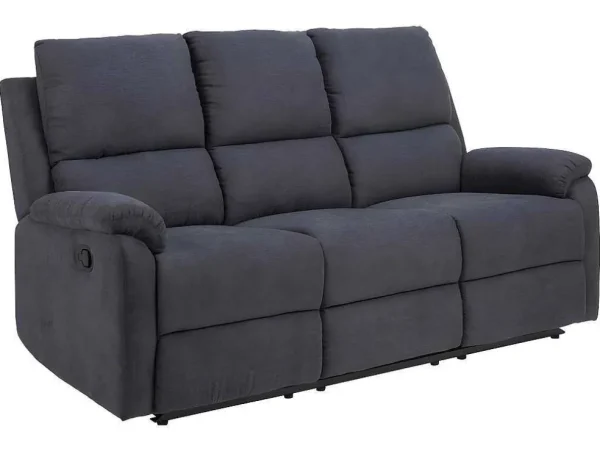 Online Sabel Bank 3 Persoons Relaxfauteuil Grijs. Aanbiedingen: Zitbank & Fauteuil