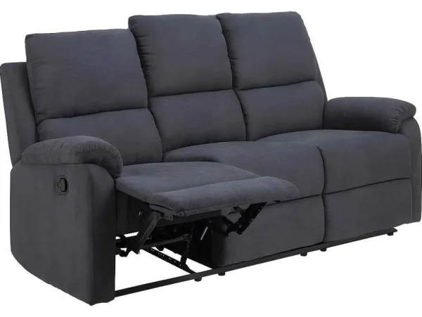 Online Sabel Bank 3 Persoons Relaxfauteuil Grijs. Aanbiedingen: Zitbank & Fauteuil