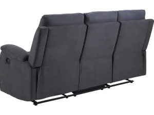 Online Sabel Bank 3 Persoons Relaxfauteuil Grijs. Aanbiedingen: Zitbank & Fauteuil