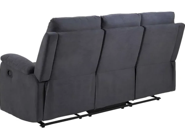 Online Sabel Bank 3 Persoons Relaxfauteuil Grijs. Aanbiedingen: Zitbank & Fauteuil