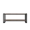 Outlet Salontafel Carmela, Walnoten, 102X45X40 Cm, Salontafel