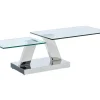 Cheap Salontafel Met Draaiblad Oyrus - Gehard Glas & Metaal Salontafel