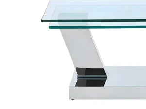 Cheap Salontafel Met Draaiblad Oyrus - Gehard Glas & Metaal Salontafel