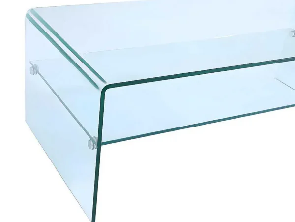 Store Salontafel Trenia - Dubbele Plaat - Gehard Glas Salontafel