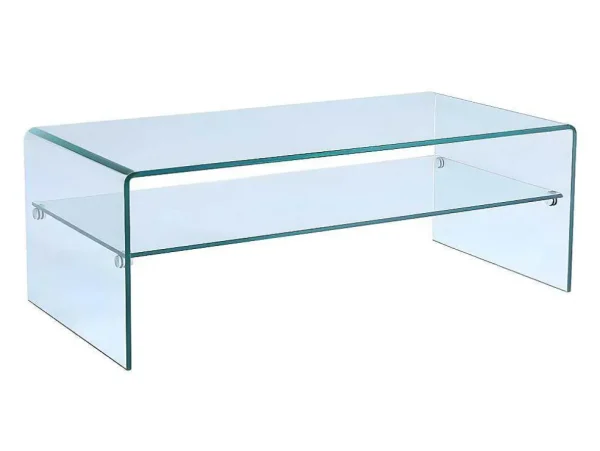 Store Salontafel Trenia - Dubbele Plaat - Gehard Glas Salontafel