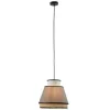 Cheap Scandinavische Rieten Hanglamp - Naturel En Warmgrijs - D35 X H120 Cm - Klaus Hanglamp