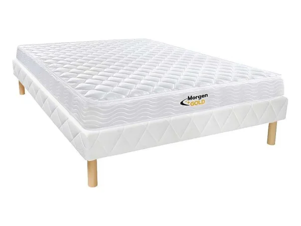 Hot Set Bedbodem + Matras Met Veren Wolkenlos Van - 140 X 200 Cm Set Matras En Lattenbodem