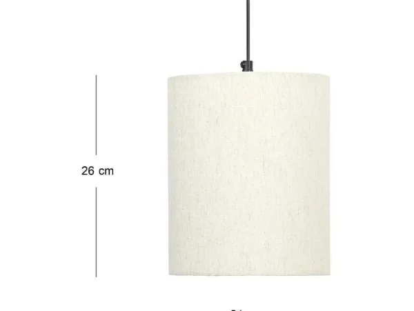 Flash Sale Set Van 2 Wandlampen Met Scandinavische Stijl - D35 X H48 Cm - Hout En Stof - Naturel En Beige - Paliana Wandlamp