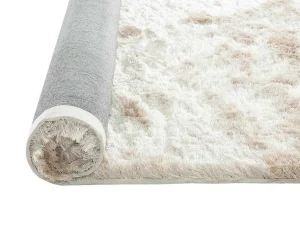 Outlet Shaggy Langpolig, Zacht Vloerkleed - 140 X 200 Cm - Beige - Dolce Woonkamertapijt