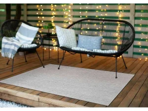 Best Sisal Tapijt Timo 6272 Buitenshuis Grijskleuring 240X330 Cm Tapijt Voor Buiten