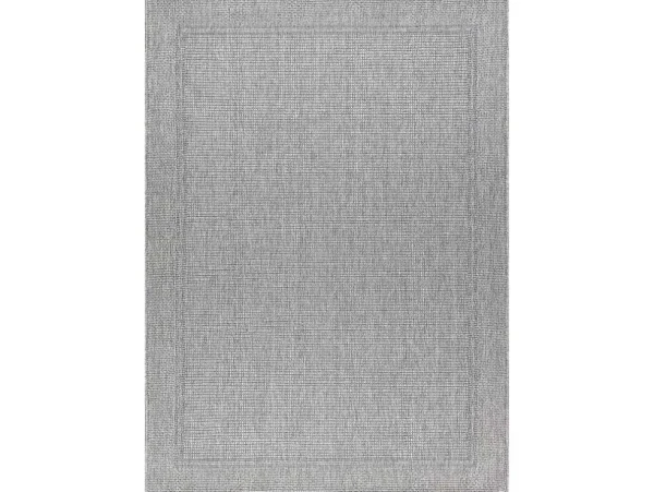 Sale Sisal Tapijt Timo 5979 Buitenshuis Kader Grijskleuring 240X330 Cm Tapijt Voor Buiten