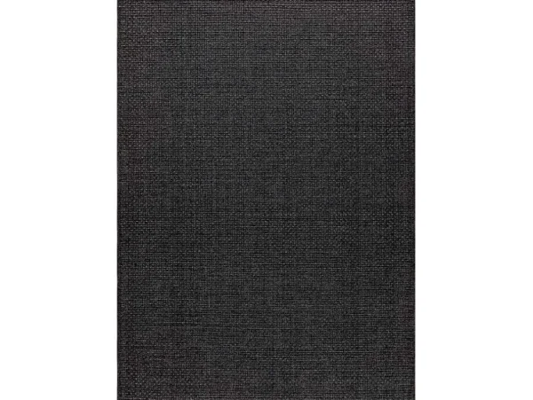 Outlet Sisal Tapijt Timo 0000 Buitenshuis Zwart 160X220 Cm Tapijt Voor Buiten