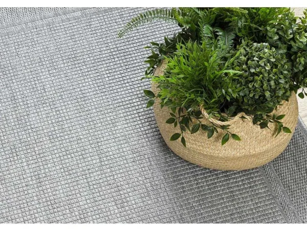 Sale Sisal Tapijt Timo 5979 Buitenshuis Kader Grijskleuring 240X330 Cm Tapijt Voor Buiten