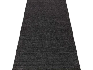 Outlet Sisal Tapijt Timo 0000 Buitenshuis Zwart 160X220 Cm Tapijt Voor Buiten