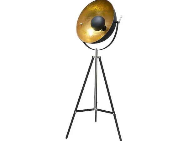 Store Staande Lamp Movie - H. 166 Cm - Goudkleurig Van Het Merk Inside Art Aanbiedingen: Woonaccessoires