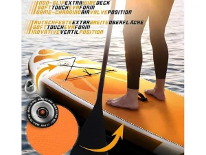 New Sup Board Kraken 366 Cm - Oranje - Incl. Accessoires Watersport