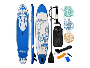 Online Sup Board Poseidon 366 Cm - Blauw - Incl. Accessoires Watersport