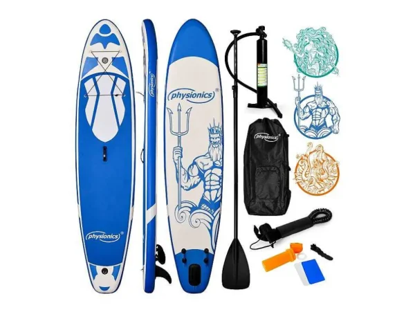 Online Sup Board Poseidon 366 Cm - Blauw - Incl. Accessoires Watersport