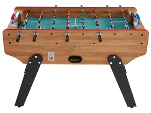 Cheap Tafelvoetbal Met Muntautomaat Henry Van Mdf - L153 X B77,6 X H96 Cm - Eikenkleur Spel Voor Binnen