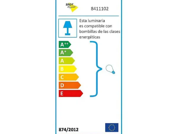 Discount Talaro Vloerlamp, Wit, 40X26X146 Cm, Staande Lamp