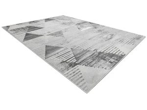 New Tapijt Lira E1627 Drieho Geometrisch, Structureel, Modern, Glamour - G 200X290 Cm Groot Tapijt