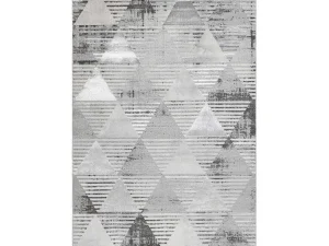 New Tapijt Lira E1627 Drieho Geometrisch, Structureel, Modern, Glamour - G 200X290 Cm Groot Tapijt