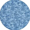 Hot Tapijt Rond Solid Blauw 70 Beton Cercle 150 Cm Tapijt Rond