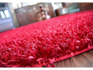 Cheap Tapijt Shaggy Lilou Rood 160X230 Cm Tapijt Hoogpolig