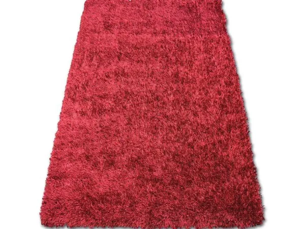 Cheap Tapijt Shaggy Lilou Rood 160X230 Cm Tapijt Hoogpolig