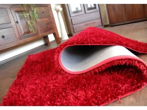 Cheap Tapijt Shaggy Lilou Rood 160X230 Cm Tapijt Hoogpolig