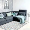 Flash Sale Tapijt Van Vinyl Met Bloempatroneneffect Florita - 120 X 180 Cm Tapijt Van Vinyl