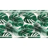 Best Sale Tapijt Van Vinyl Met Etnische Stijl Sierrana - 66 X 160 Cm - Groen En Wit Gangtapijt