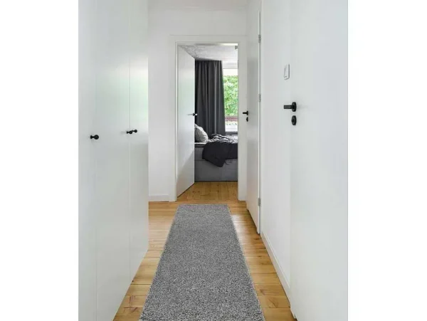 Store Tapijt, Vloerbekleding Soffi Shaggy 5Cm Grijskleuring - Voor Keuken, N 70X200 Cm Tapijt Hoogpolig