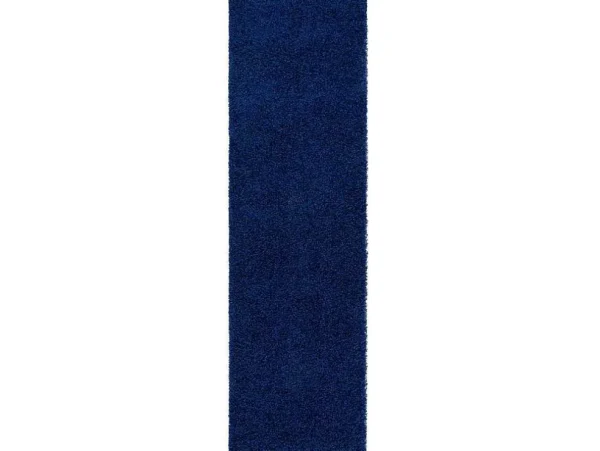 Fashion Tapijt, Vloerbekleding Soffi Shaggy 5Cm Blauw - Voor Keuken, Naar De G 60X300 Cm Tapijt Hoogpolig