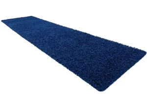 Fashion Tapijt, Vloerbekleding Soffi Shaggy 5Cm Blauw - Voor Keuken, Naar De G 60X300 Cm Tapijt Hoogpolig