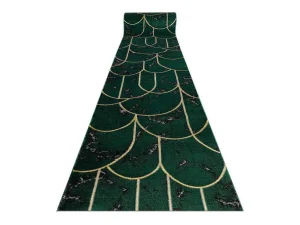 Discount Tapijtloper Emerald Exclusief 1016 Glamour, Stijlvol Art Deco, Marmer 80X110 Cm Gangtapijt