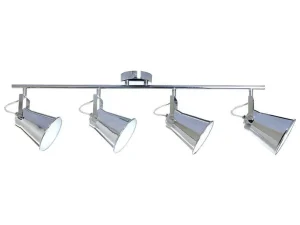 Discount Tekla Spot, Chroom, Wit, 86,5X15X21 Cm, Tuinlamp