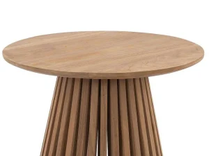 Hot Tuinbijzettafel Van Teakhout D50 Cm - Licht Naturel - Triani Salontafel